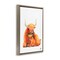 Stupell Industries Yakety Yak Cattle Floating Frame, design by Marc Allante